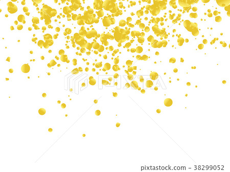 Golden bright confetti party background layout 38299052