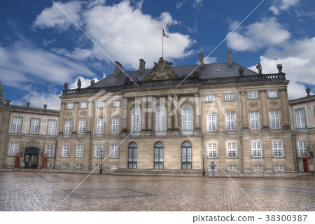 Royal Amalienborg Palace in Copenhagen Royal Amalienborg Palace in Copenhagen 38300387