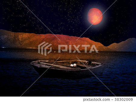 boat and sea boat and sea 38302009