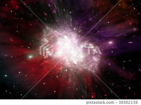galaxy in a free space 38302138