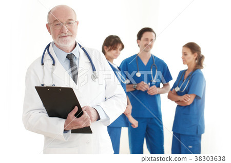 Team of doctors and nurses 38303638