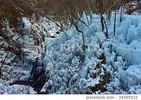 Onouchi ice pillar in Ogano-cho Onouchi ice pillar in Ogano-cho 38305022