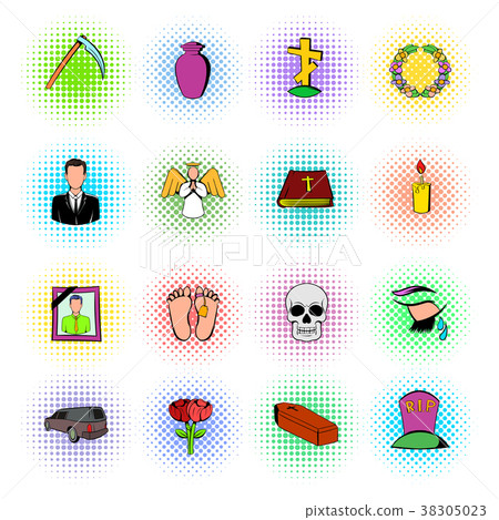 Death icon set Death icon set 38305023