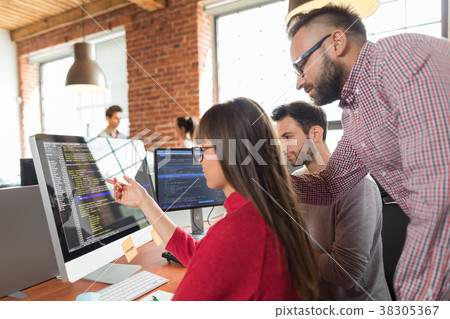 Website design. Developing programming and coding 38305367