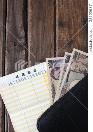 日本銀行普通儲蓄存摺及金錢無記存摺 38305687
