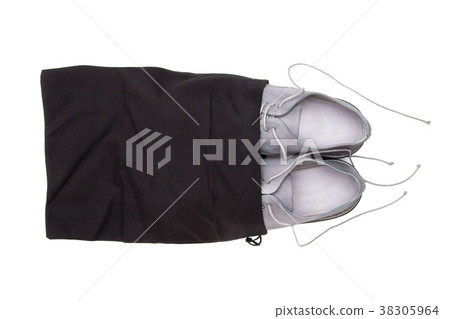Gray shoes in a bag 38305964
