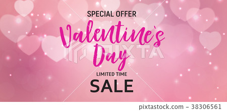 Valentine's Day Love and Feelings Sale Background Valentine's Day Love and Feelings Sale Background 38306561