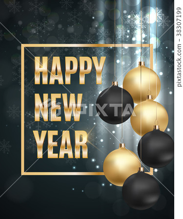 Merry Christmas and New Year Background. Vector Merry Christmas and New Year Background. Vector 38307199