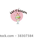 Ice cream lettering.eps 38307384