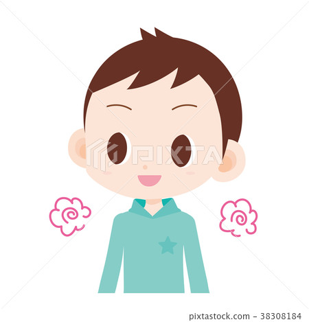 Boy upper body - Stock Illustration [38308184] - PIXTA