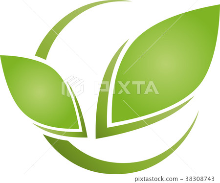 Leaves, Plant, Organic, Vegan, Nature, Logo 38308743