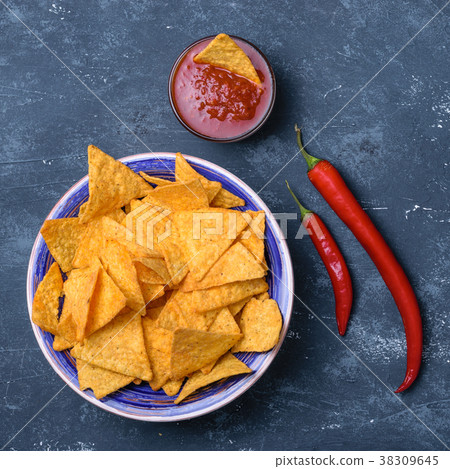 Mexican nacho chips Mexican nacho chips 38309645