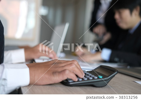 financial inspector analyze accounting plan report. businessman working with new startup project. internal auditor audit performance revenue. business meeting at office. financial inspector analyze accounting plan report. businessman working with new startup project. internal auditor audit performance revenue. business meeting at office. 38313256