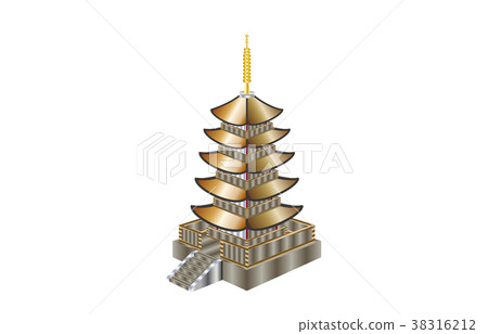 Building various five-story tower 38316212