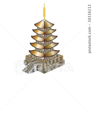 Building various five-story tower 38316213