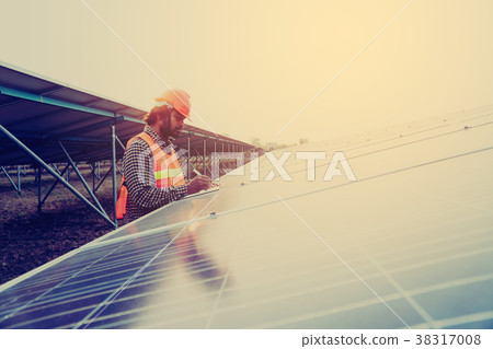 solar power plant to innovation of green energy 38317008