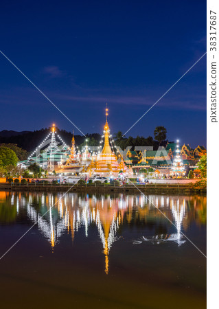 Chong Kham, Buddhist beautiful temple 38317687