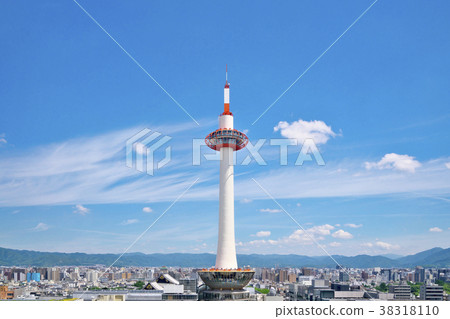 Kyoto Tower in May 38318110