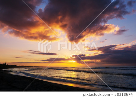 Sea sunset Sea sunset 38318674
