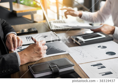 Administrator business man financial inspector and secretary mak 38319437