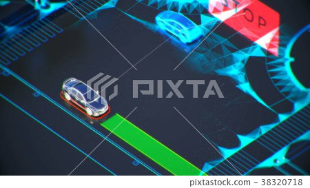 autonome transportation system concept, smart city autonome transportation system concept, smart city 38320718