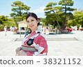 A woman in a yukata 38321152