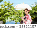 A woman in a yukata 38321157