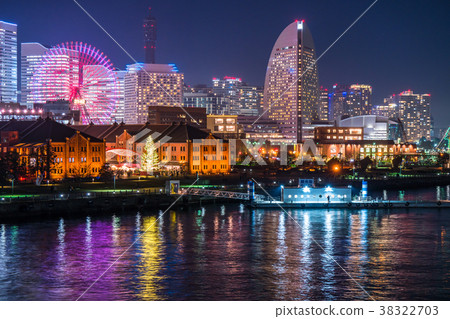 “神奈川縣”橫濱·港未來夜景 38322703
