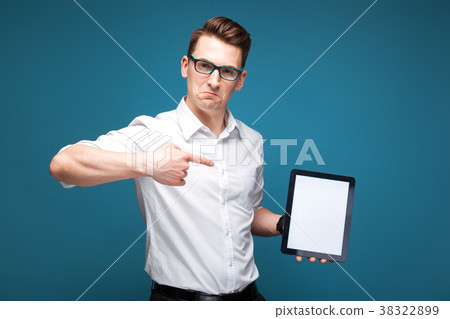 Mature attractive businessman in costly watch Mature attractive businessman in costly watch 38322899