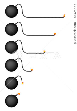 炸彈/炸藥/保險絲線插圖集 38324343