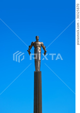 Yuri Gagarin monument - Moscow Russia 38325870