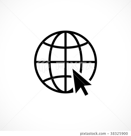Internet icon illustration Internet icon illustration 38325900