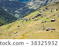Switzerland Zermatt village Switzerland Zermatt village 38325932
