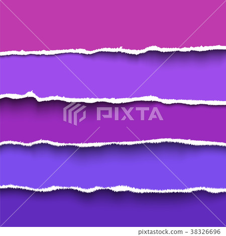 Torn paper realistic vector illustration 38326696