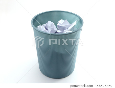 Garbage Can Stock Photo 38326860 Pixta Garbage Can Stock Photo 38326860