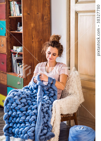 Small business of a young woman. Small business of a young woman. 38327780