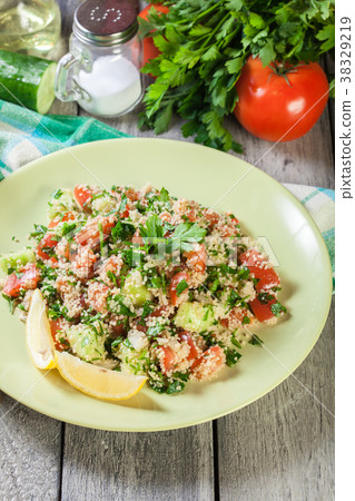 Tabbouleh salad with couscous 38329219