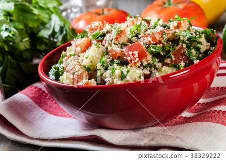 Tabbouleh salad with couscous 38329222