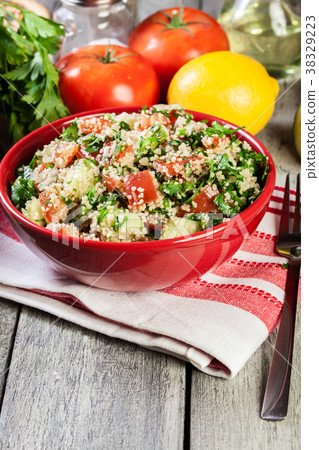 Tabbouleh salad with couscous 38329223
