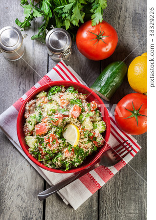 Tabbouleh salad with couscous 38329226
