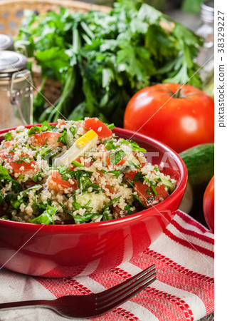 Tabbouleh salad with couscous 38329227