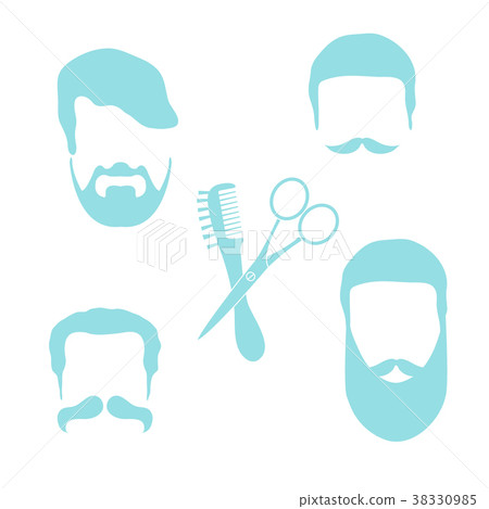 men hairstyles, beards and mustaches, hairdresser men hairstyles, beards and mustaches, hairdresser 38330985