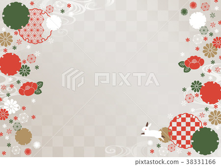 Japanese Pattern Background-Winter Japanese Pattern Background-Winter 38331166