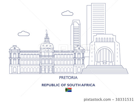 Pretoria City Skyline, South Africa Pretoria City Skyline, South Africa 38331531