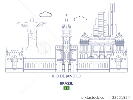 Rio De Janeiro City Skyline, Brazil Rio De Janeiro City Skyline, Brazil 38331534