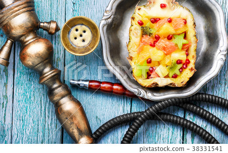 oriental shisha with pineapple 38331541