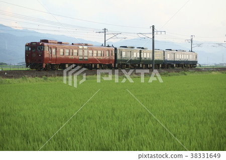 Limited express "Kawasemi Yamasemi" Kagoshima Main Line Arisa-Sencho Limited express "Kawasemi Yamasemi" Kagoshima Main Line Arisa-Sencho 38331649