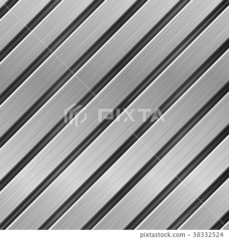 Metal texture with diagonal brushed planks Metal texture with diagonal brushed planks 38332524