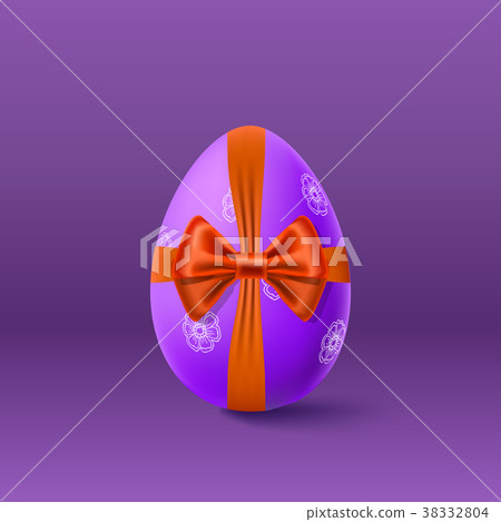 Easter vector illustration with egg Easter vector illustration with egg 38332804