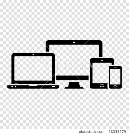 Responsive web design icons Responsive web design icons 38335279